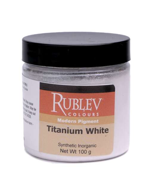 Rublev Colours Titanium Dioxide Pigment