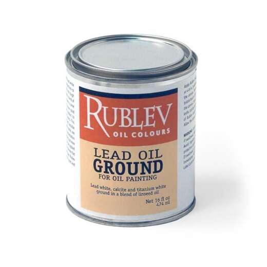 Rublev Colours Lead Oil Paste Ground (1 pint)