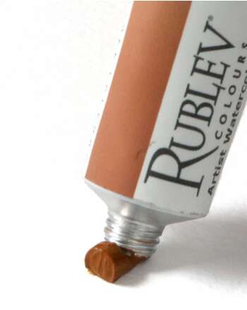 Italian Dark Ocher Watercolor Paint